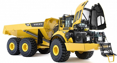 Cочленённый самосвал Volvo A40f